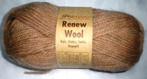 Купить пряжу Fibranatura Renew Wool цвет 108 беж - интернет магазин МелОптЯрн