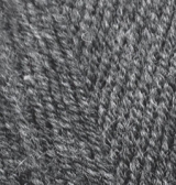 Купить пряжу ALIZE Lanagold цвет 182 средне-серый меланж - интернет магазин МелОптЯрн