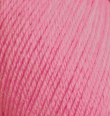 Купить пряжу ALIZE Baby Wool цвет 33 розовый - интернет магазин МелОптЯрн