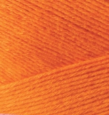 Купить пряжу ALIZE Bamboo fine цвет 483 оранжевый - интернет магазин МелОптЯрн