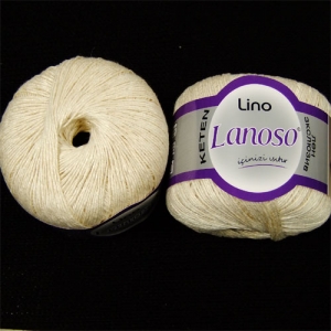 Купить пряжу Lanoso Lino цвет 901 - интернет магазин МелОптЯрн