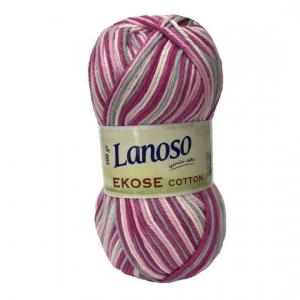 Купить пряжу Lanoso Ekoze Cotton  цвет 800 - интернет магазин МелОптЯрн