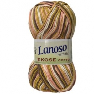 Купить пряжу Lanoso Ekoze Cotton  цвет 803 - интернет магазин МелОптЯрн