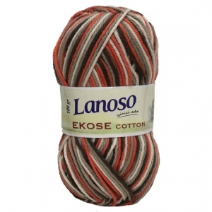 Купить пряжу Lanoso Ekoze Cotton  цвет 806 - интернет магазин МелОптЯрн