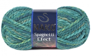 Купить пряжу Nako Spaghetti Effect цвет 7598 - интернет магазин МелОптЯрн