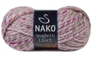 Купить пряжу Nako Spaghetti Effect цвет 7822 - интернет магазин МелОптЯрн