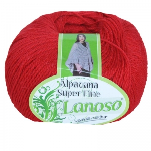 Купить пряжу Lanoso ALPACANA SUPER FINE цвет 956 - интернет магазин МелОптЯрн