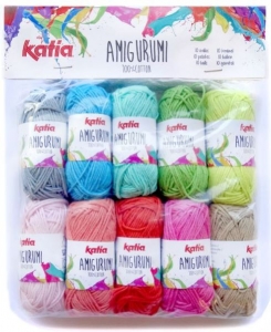 Купить пряжу Katia (Испания)  AMIGURUMI цвет S03 - интернет магазин МелОптЯрн