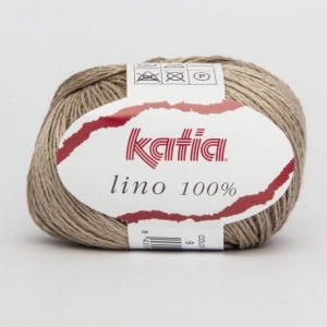 Купить пряжу Katia (Испания)  LINO 100% цвет 9 - интернет магазин МелОптЯрн