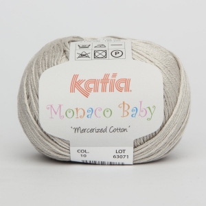 Купить пряжу Katia (Испания)  MONACO BABY цвет 10 - интернет магазин МелОптЯрн