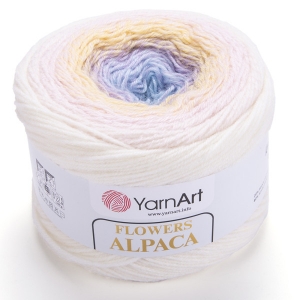 Купить пряжу YarnArt Flowers Alpaca  цвет 402 - интернет магазин МелОптЯрн