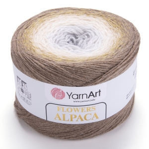 Купить пряжу YarnArt Flowers Alpaca  цвет 407 - интернет магазин МелОптЯрн