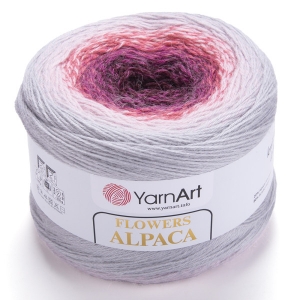 Купить пряжу YarnArt Flowers Alpaca  цвет 408 - интернет магазин МелОптЯрн