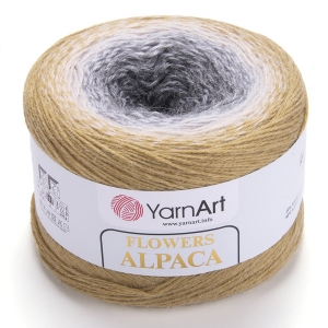 Купить пряжу YarnArt Flowers Alpaca  цвет 411 - интернет магазин МелОптЯрн