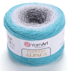 Купить пряжу YarnArt Flowers Alpaca  цвет 412 - интернет магазин МелОптЯрн