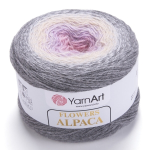 Купить пряжу YarnArt Flowers Alpaca  цвет 413 - интернет магазин МелОптЯрн