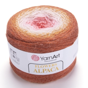 Купить пряжу YarnArt Flowers Alpaca  цвет 414 - интернет магазин МелОптЯрн