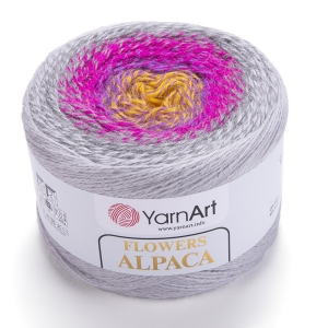 Купить пряжу YarnArt Flowers Alpaca  цвет 415 - интернет магазин МелОптЯрн