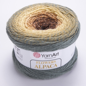 Купить пряжу YarnArt Flowers Alpaca  цвет 416 - интернет магазин МелОптЯрн