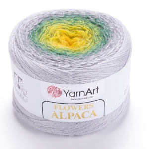 Купить пряжу YarnArt Flowers Alpaca  цвет 424 - интернет магазин МелОптЯрн