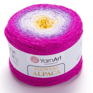 Купить пряжу YarnArt Flowers Alpaca  цвет 426 - интернет магазин МелОптЯрн