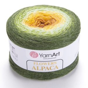 Купить пряжу YarnArt Flowers Alpaca  цвет 438 - интернет магазин МелОптЯрн