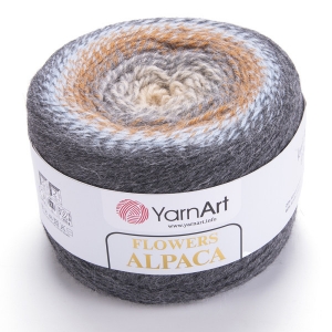 Купить пряжу YarnArt Flowers Alpaca  цвет 440 - интернет магазин МелОптЯрн