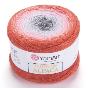 Купить пряжу YarnArt Flowers Alpaca  цвет 421 - интернет магазин МелОптЯрн