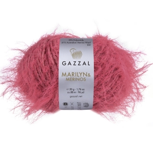 Купить пряжу Gazzal Marilyn & Merinos цвет 8266 - интернет магазин МелОптЯрн