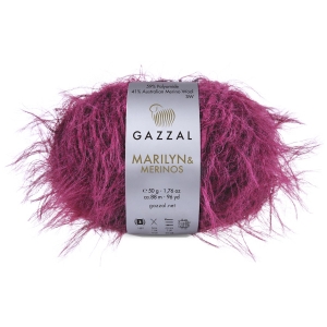 Купить пряжу Gazzal Marilyn & Merinos цвет 8267 - интернет магазин МелОптЯрн