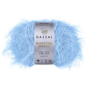 Купить пряжу Gazzal Marilyn & Merinos цвет 8280 - интернет магазин МелОптЯрн
