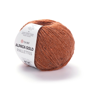 Купить пряжу YarnArt Alpaca Gold paillettes цвет 9312 - интернет магазин МелОптЯрн