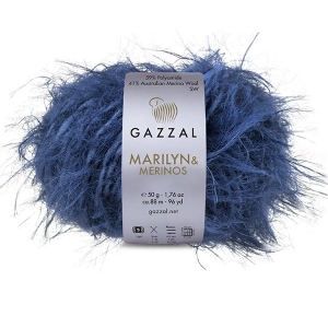Купить пряжу Gazzal Marilyn & Merinos цвет 8274 - интернет магазин МелОптЯрн