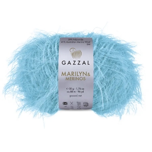 Купить пряжу Gazzal Marilyn & Merinos цвет 8254 - интернет магазин МелОптЯрн