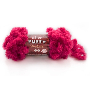 Купить пряжу ALIZE Puffy fur love цвет 798 - интернет магазин МелОптЯрн