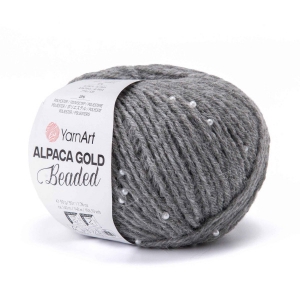 Купить пряжу YarnArt Alpaca gold з бісером  цвет 3612 - интернет магазин МелОптЯрн