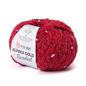 Купить пряжу YarnArt Alpaca gold з бісером  цвет 3615 - интернет магазин МелОптЯрн