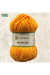 Купить пряжу Oxford  Baby soft kiss (плюш) цвет 090 - интернет магазин МелОптЯрн
