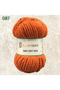 Купить пряжу Oxford  Baby soft kiss (плюш) цвет 087 - интернет магазин МелОптЯрн