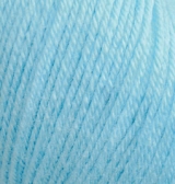 Купить пряжу ALIZE Baby Wool цвет 128 бирюзовый - интернет магазин МелОптЯрн
