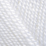 Купить пряжу YarnArt Super Perle цвет 150 White - интернет магазин МелОптЯрн