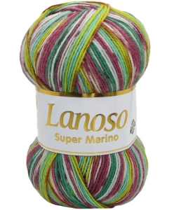 Купить пряжу Lanoso Super Merino superwash  цвет 600 - интернет магазин МелОптЯрн