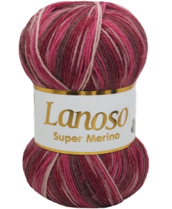 Купить пряжу Lanoso Super Merino superwash  цвет 606 - интернет магазин МелОптЯрн