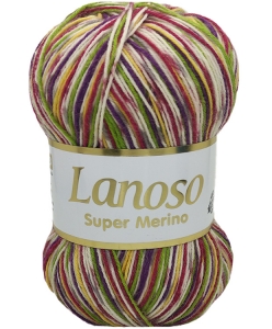 Купить пряжу Lanoso Super Merino superwash  цвет 608 - интернет магазин МелОптЯрн