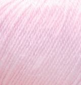 Купить пряжу ALIZE Baby Wool цвет 185 светло-розовый - интернет магазин МелОптЯрн