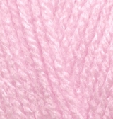 Купить пряжу ALIZE Burcum klasik цвет 191 светло-розовый - интернет магазин МелОптЯрн