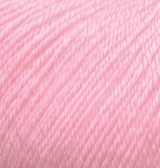 Купить пряжу ALIZE Baby Wool цвет 194 розовый - интернет магазин МелОптЯрн