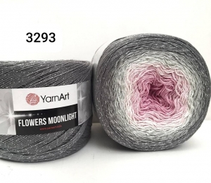 Купить пряжу YarnArt Flowers moonlight  цвет 3293 - интернет магазин МелОптЯрн