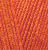 Купить пряжу ALIZE Cotton Gold цвет 225 оранжевый - интернет магазин МелОптЯрн