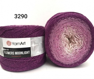 Купить пряжу YarnArt Flowers moonlight  цвет 3290 - интернет магазин МелОптЯрн